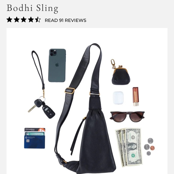 HOBO Bodhi Cream Crossbody Bag. NEW WITH TAGS. NEVER USED. - Picture 8 of 8